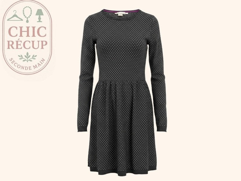 Robe Mini H&m - Xs - Gris - Vabar-18