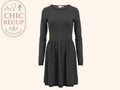 Robe Mini H&m - Xs - Gris - Vabar-18