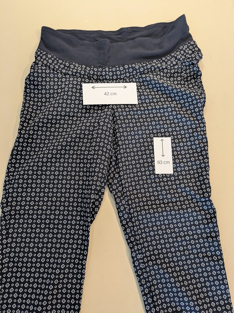 Pantalon Maternité H&m - 38 - Marine - Erbul-102