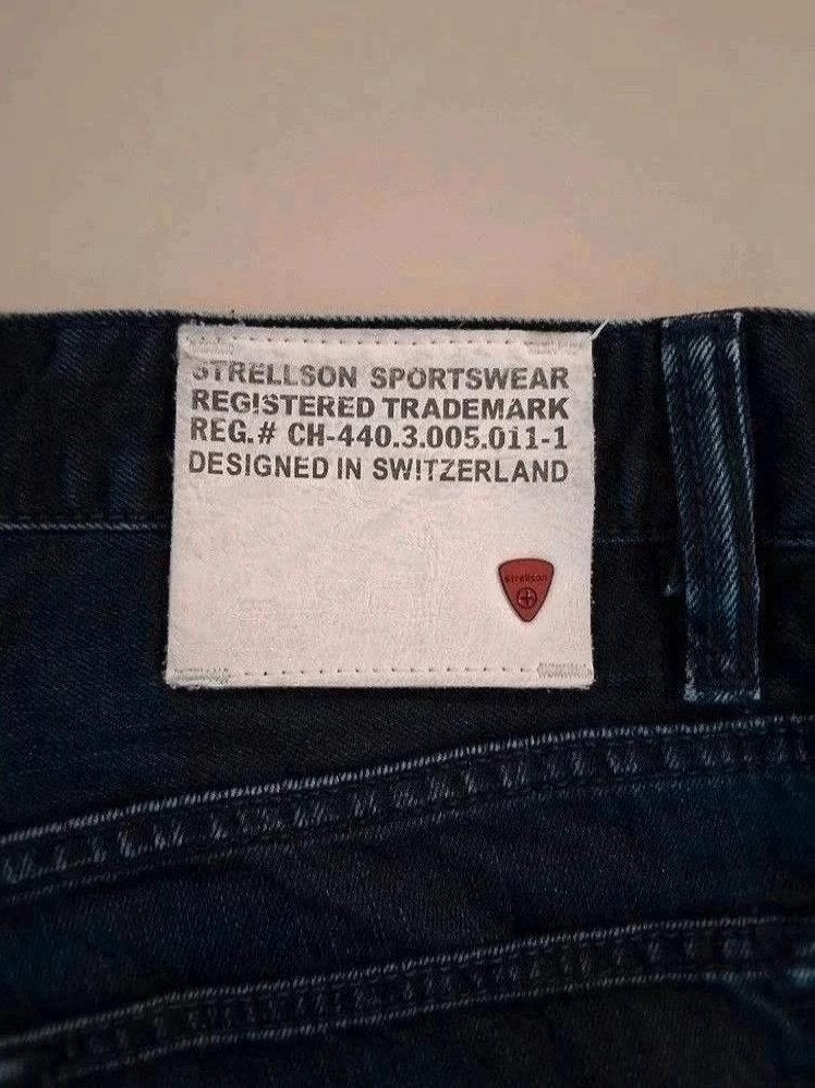Jeans Coupe Droite Strellson - L - Bleu - Ayzan-14