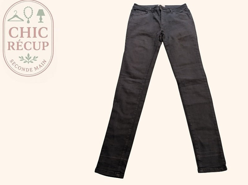 Jean Skinny American Vintage - 38 - Gris - Olhat-80