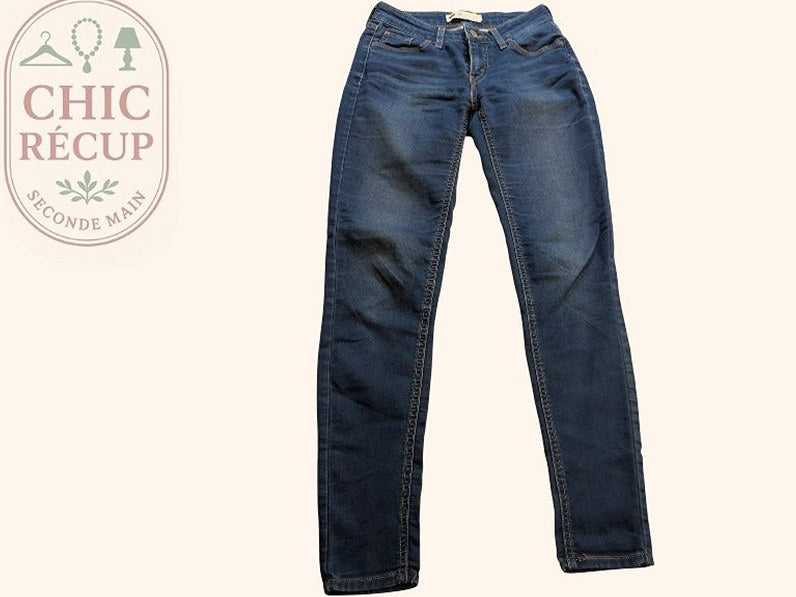 Jeans Skinny Levi's - 34 - Bleu - Vabar-28