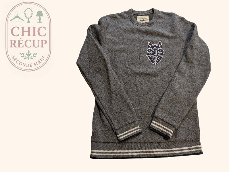 Sweatshirt Bizzbee - S - Gris - Vabar-08