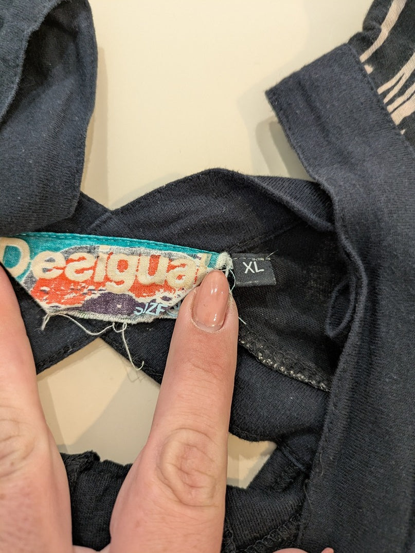 Robe Casual Desigual - Xl - Noir - Myfed-42