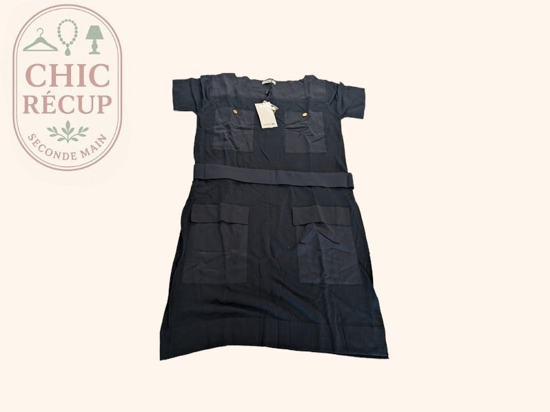 Robe Casual Lacoste - Xl - Marine - Labag-250