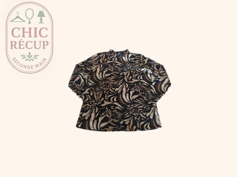 T-shirt manches longues Riu Paris - 3 - marron