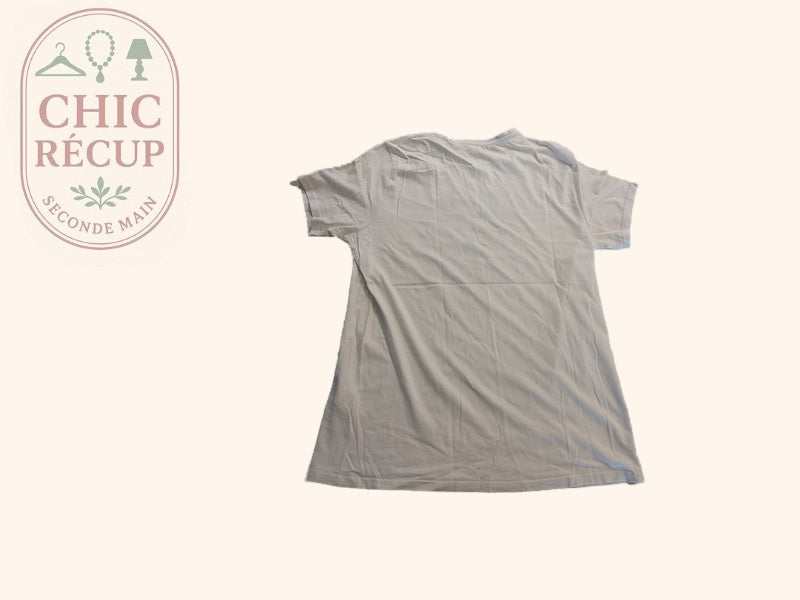 T-shirt Imprimé Kiabi - M - Blanc - Audeb-84