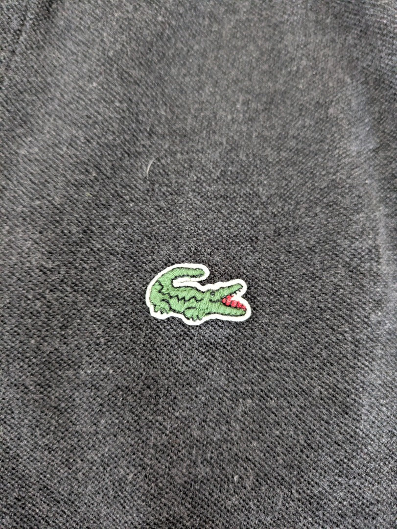 Polo Lacoste - Taille 3 - Gris - Saaug-08