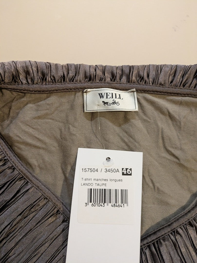 Blouse Weill - 46 - Kaki - Labag-87