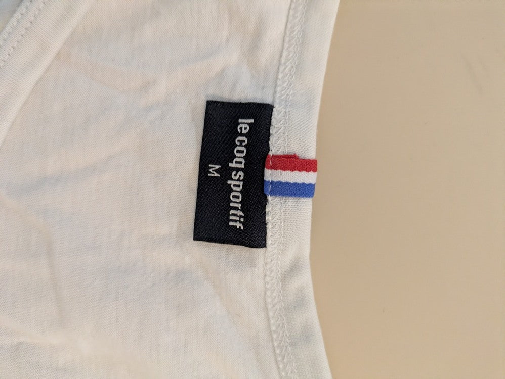 T-shirt Le Coq Sportif - M - Blanc - Qubur-01