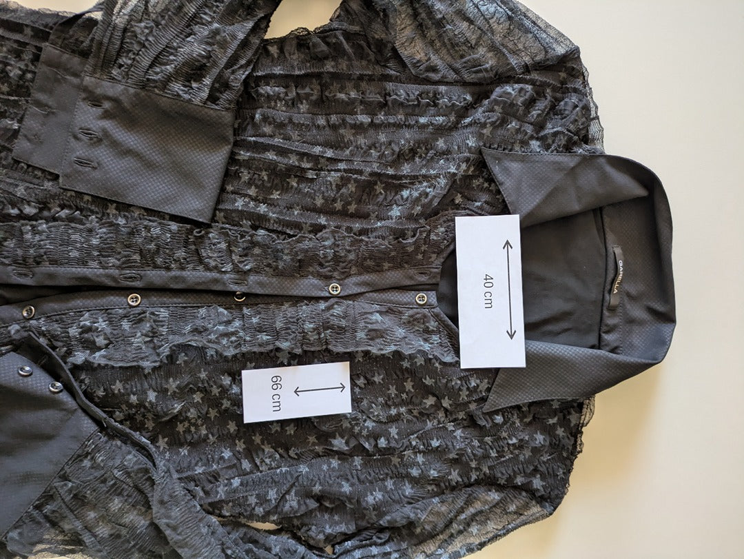 Blouse Garella - S - Noir - Brhal-146