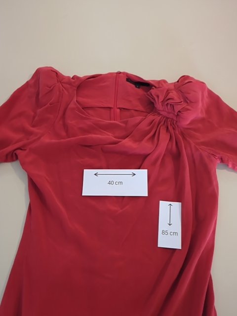 Fête Et Cocktail - Maje - M - Rouge - Macar-12