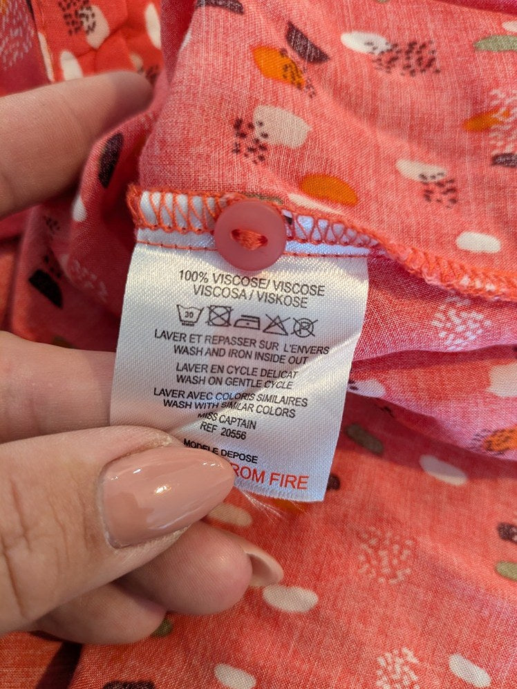 Blouse Sans Marque - M - Corail - Chpav-99