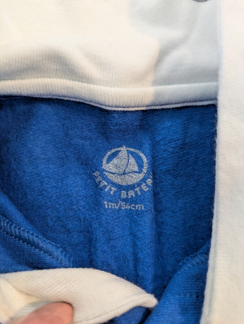 Polo Petit Bateau - 1-3 Mois - Bleu - Erbul-14