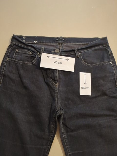 Jeans Droit - Diplodocus - 42 - Marine - Qubur-139