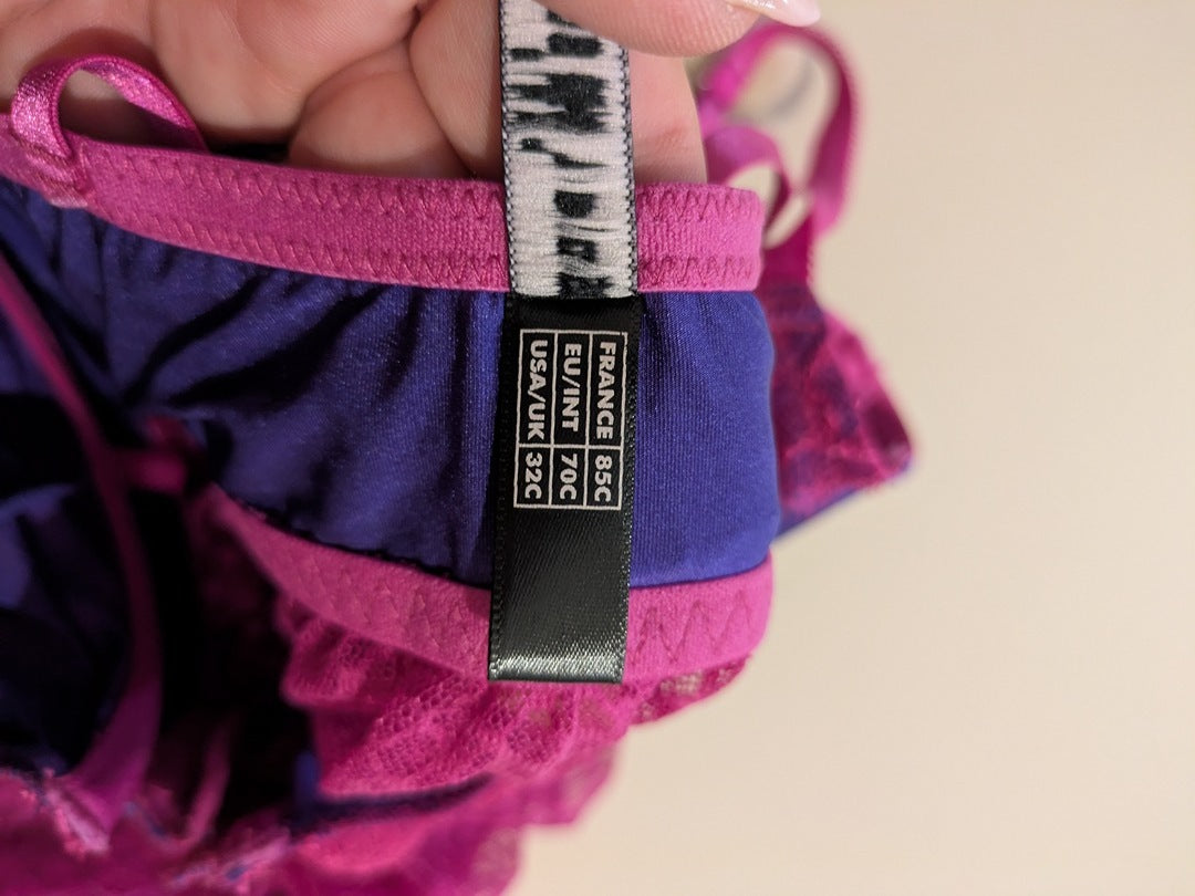 Accessoire De Lingerie Soleil Sucre - M - Fuchsia - Codia-27