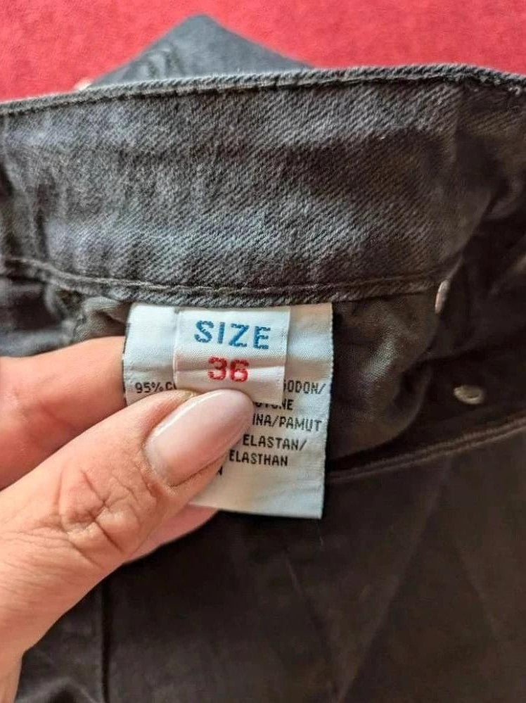 Jeans Évasé Chelly Jeans - S - Noir - Luvio-8