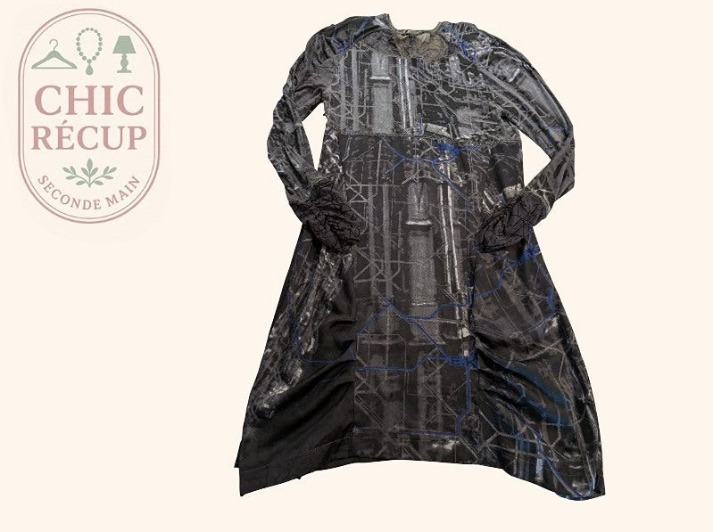 Robe Longue Eva Kayan - Xxl - Noir - Myfed-96