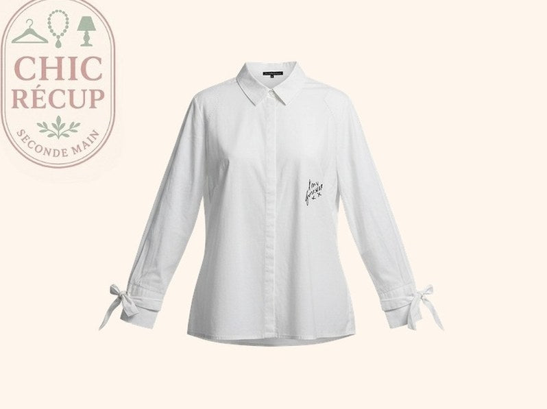 Chemise La Mode Est À Vous - T44 - Blanche - Myfed-72