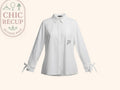 Chemise La Mode Est À Vous - T44 - Blanche - Myfed-72