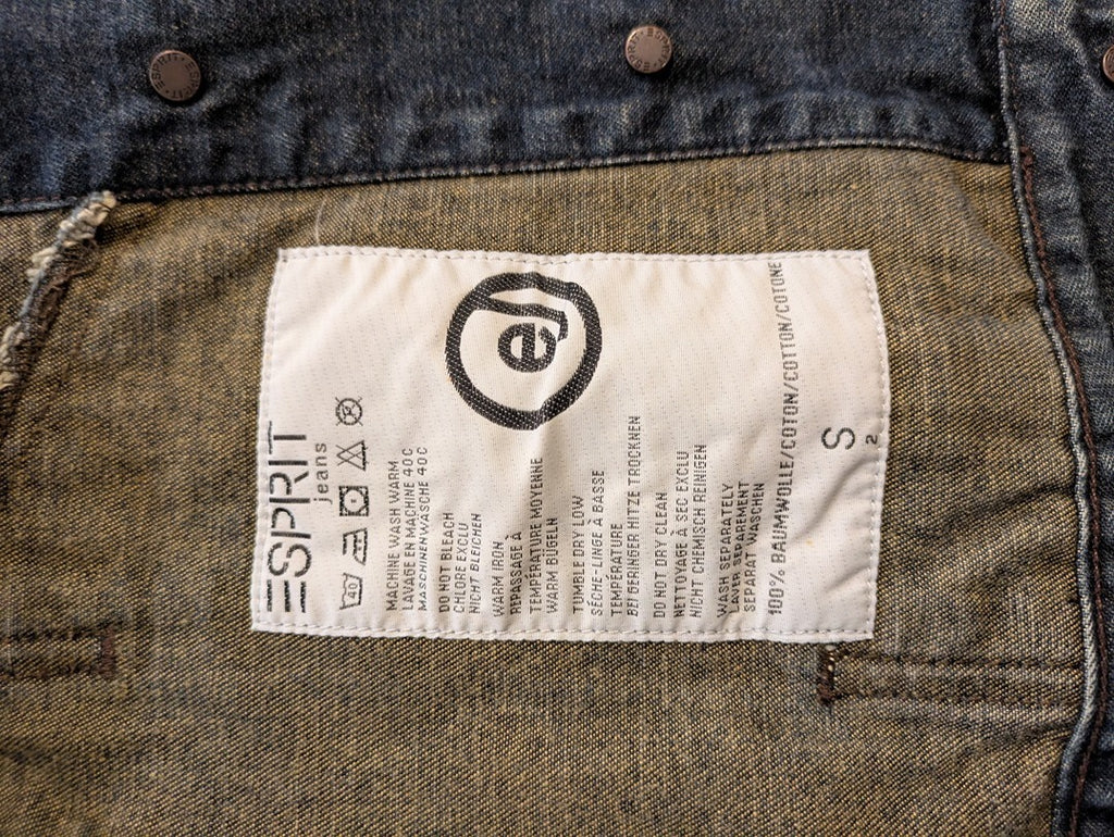 Veste En Jean Esprit - S - Marine - Codia-15