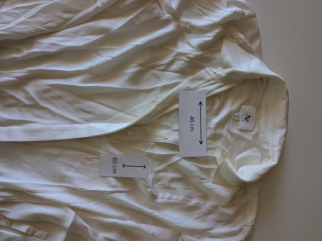Chemise Janie Bryant - 16 - Blanc - Soie