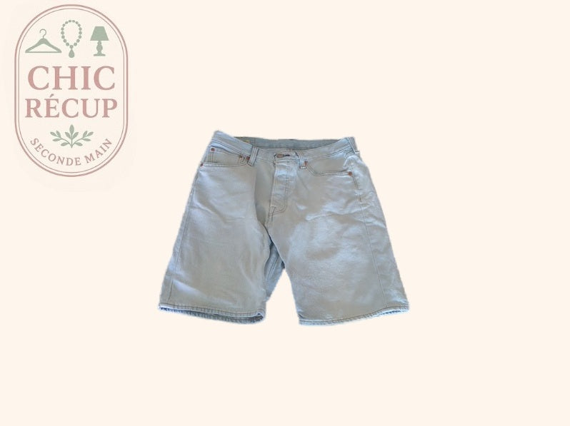 Short en jean Levi's - 32 - Bleu clair - 501 Premium