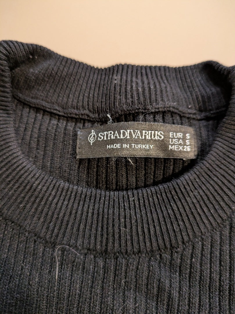 Autre Sweat Stradivarius - S - Noir - Mache-05