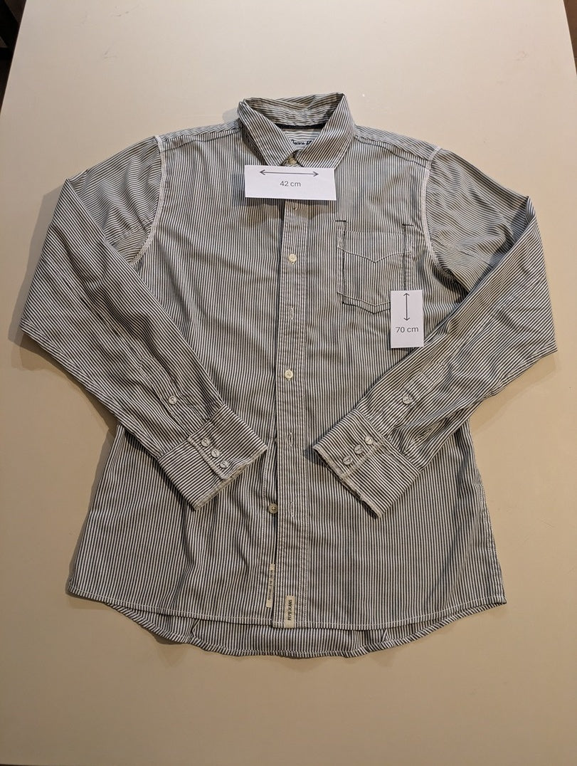 Chemise À Rayures Pepe Jeans - S - Blanc - Chtri-7