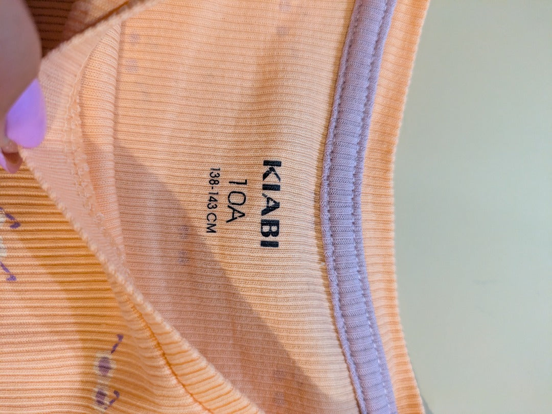 Pyjashort Kiabi - 10 ans - Pêche - Imprimé