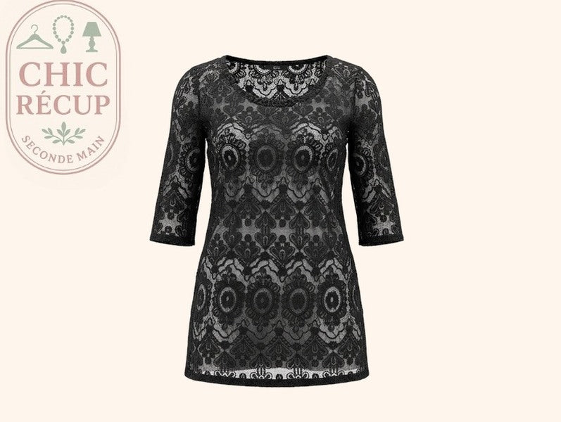 Blouse Bonobo Jeans - L - Noir - Mache-29