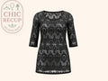 Blouse Bonobo Jeans - L - Noir - Mache-29