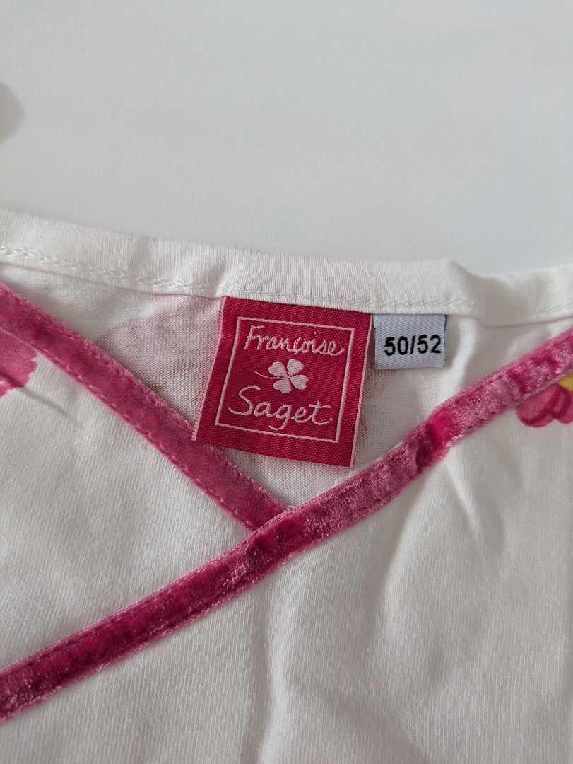 Pyjama Francoise Saget - 50 - Blanc - Labag-324