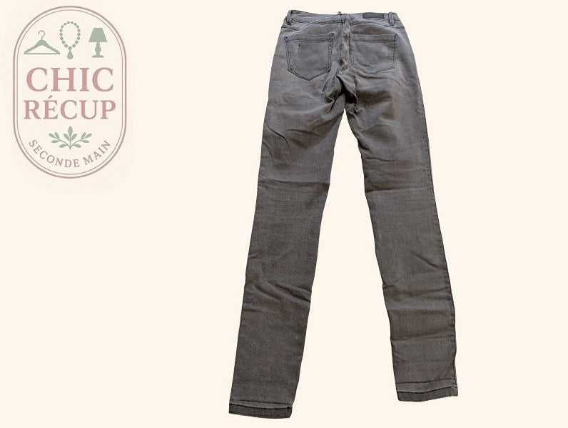 Jeans Skinny Only - 34 - Gris - Vabar-25