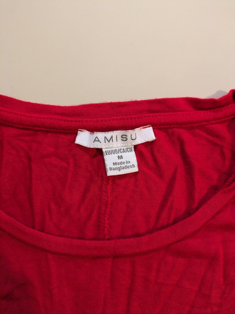 T-shirt Amisu - M - Rouge - Chpav-108