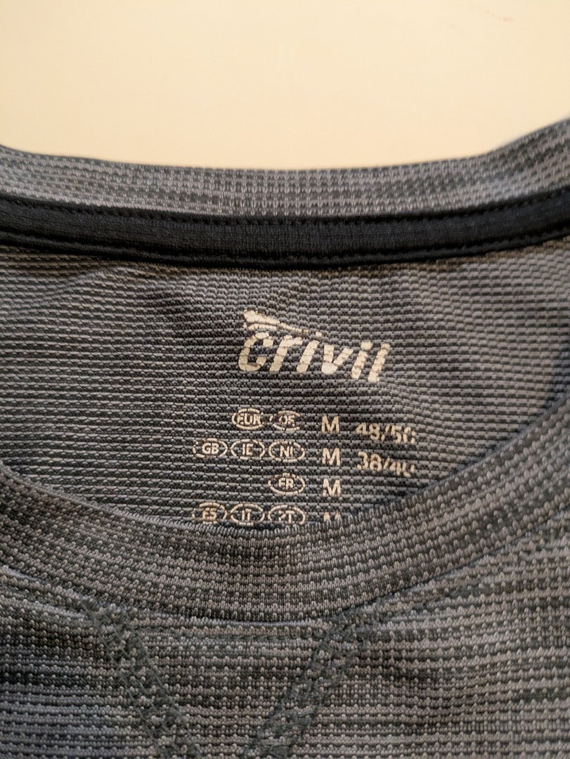 T-shirt de sport Crivit - M - Gris - Running