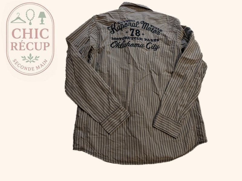 Chemise Kaporal - Xl - Gris - M4 Ryfle