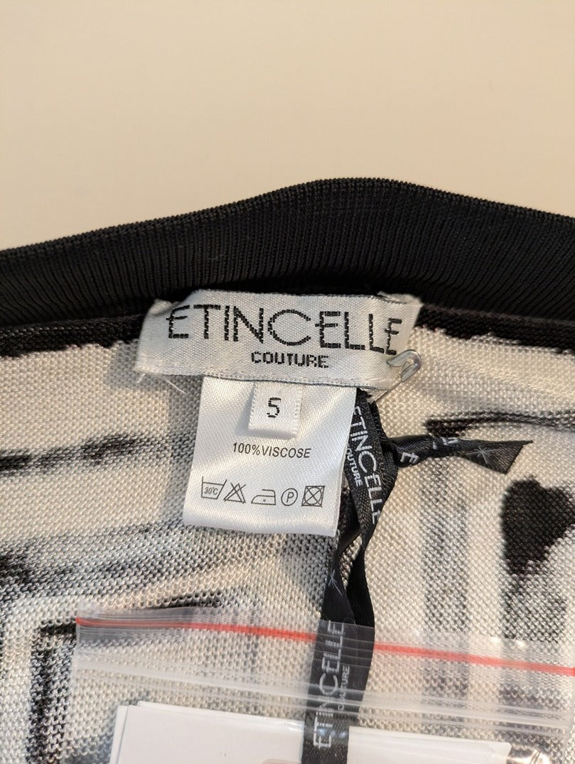 Jupe Longue Etincelle Couture - 46 - Blanc - Labag-258