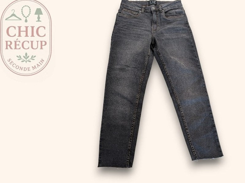 Jeans Skinny Up2fashion - Taille 38 - Gris - Qubur-117