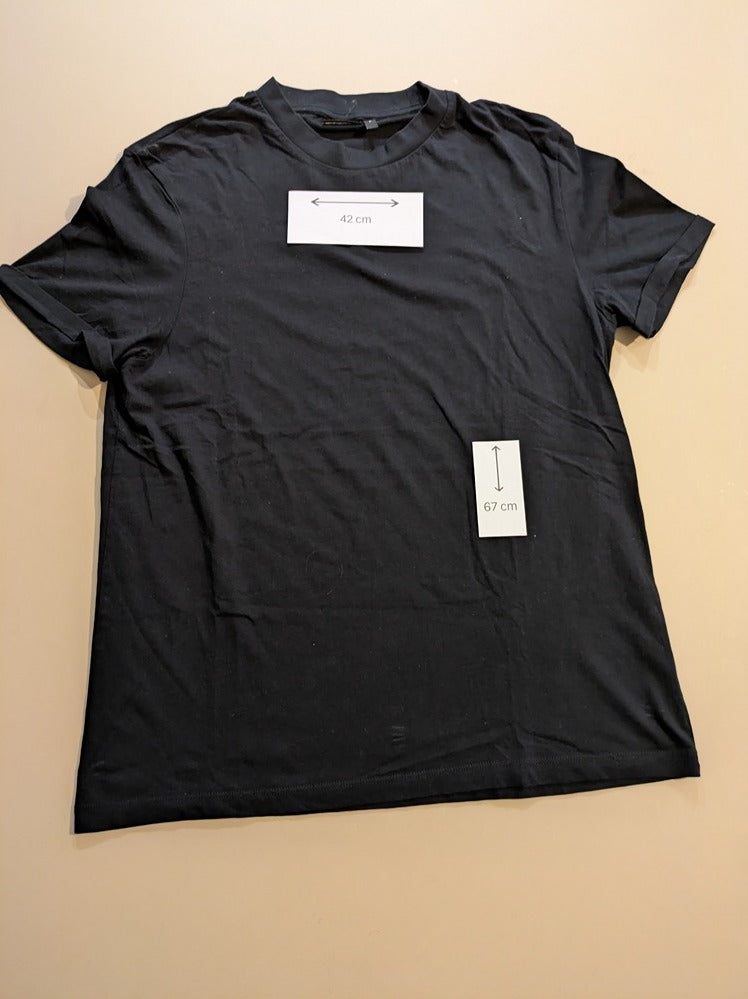 T-shirts Uni Asos Design - S - Noir - Magil-7