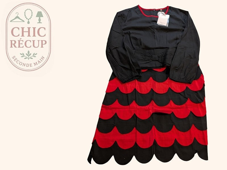 Robe Midi Almatrichi - Xl - Noir - Labag-26