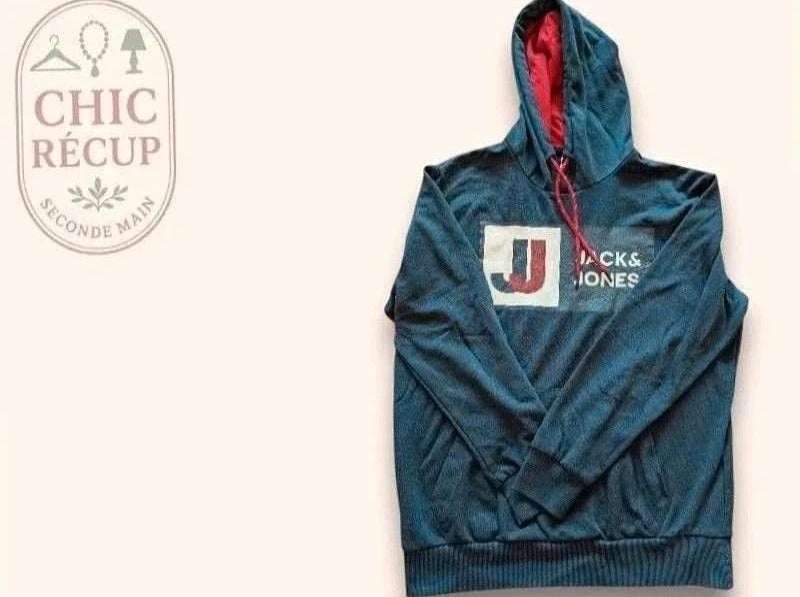 Sweats et sweats a capuche Jack & Jones - S - Marine - Luvio-20