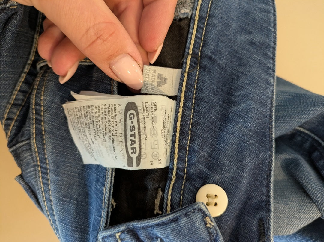Jeans Skinny G-star Raw - Bleu - Anbou-29