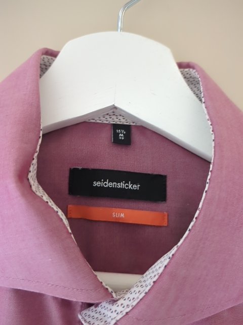 Chemise Seidensticker - M - Rose - Slim
