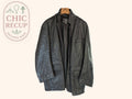 Veste blazer Also - Xxl - Noir - Cuir agneau plongé