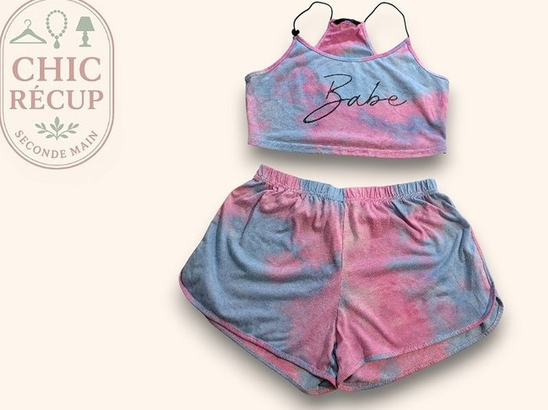Pyjama Shein - M - Fuchsia - Chpav-43