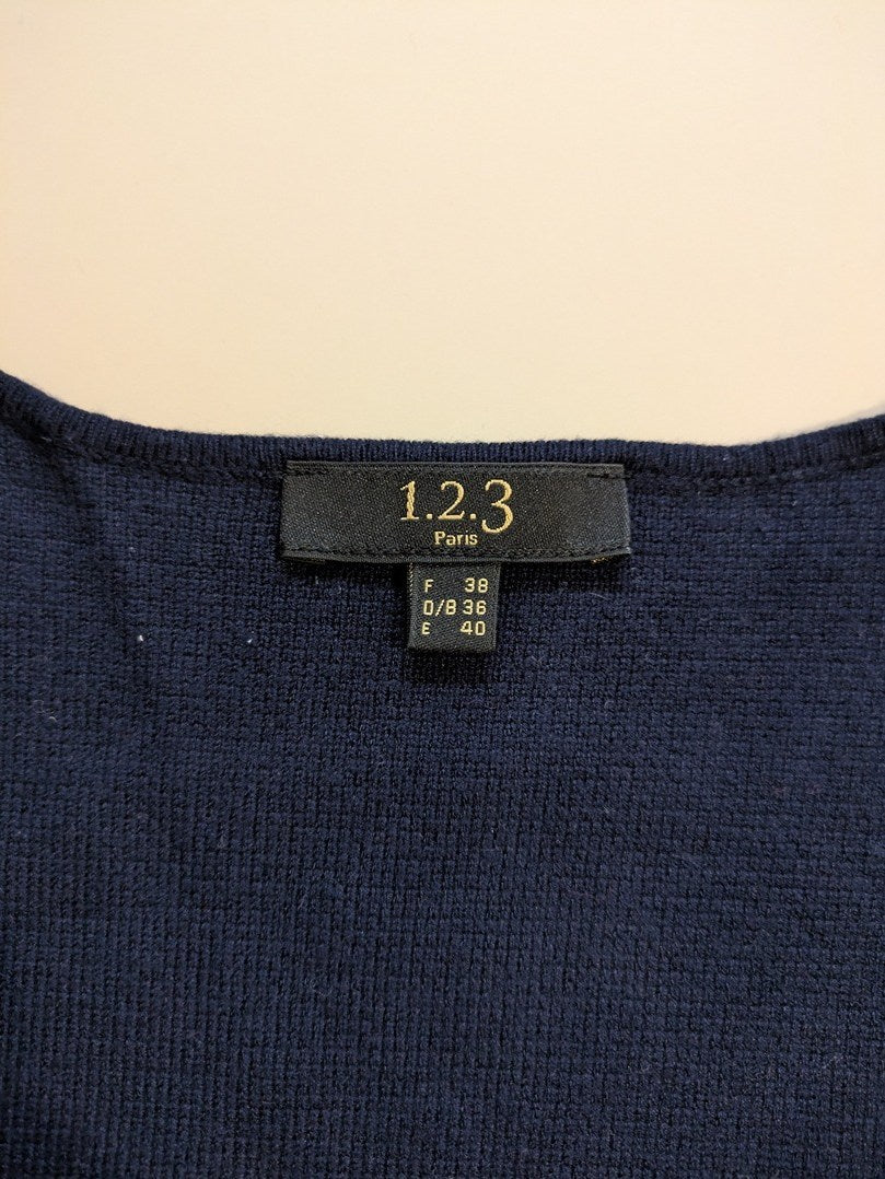 Bolero Maison 123 - M - Marine - Casor-22