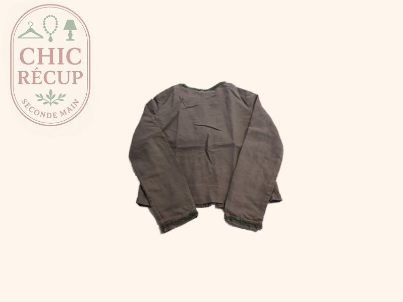Veste - La Fee Maraboutee - Fr 38 - Kaki - Iscou-26
