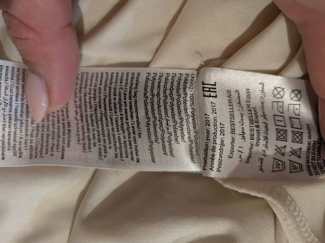 Robe D'ete Vero Moda - M - Crème - Codia-05