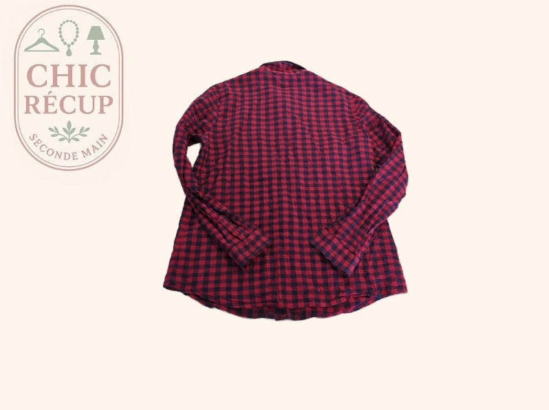 Chemise Esprit - 38 - Rouge - Carreaux